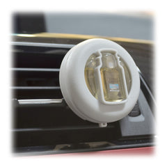 Yankee Candle Smart Scent vent clip Pink Sands, clip-on vent view, adjustable fragrance intensity.