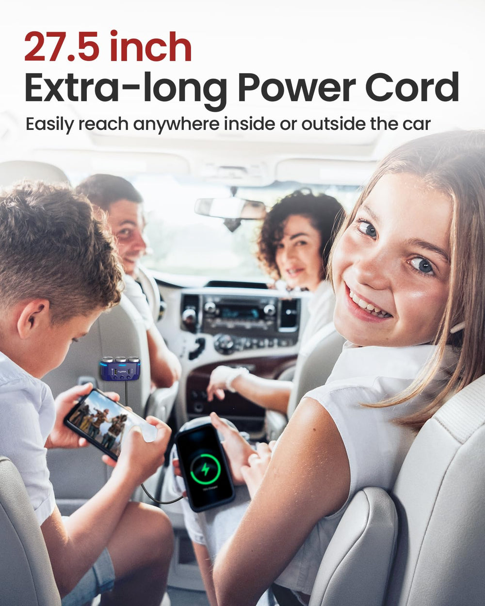 YANTU voltage display shows real-time car battery status