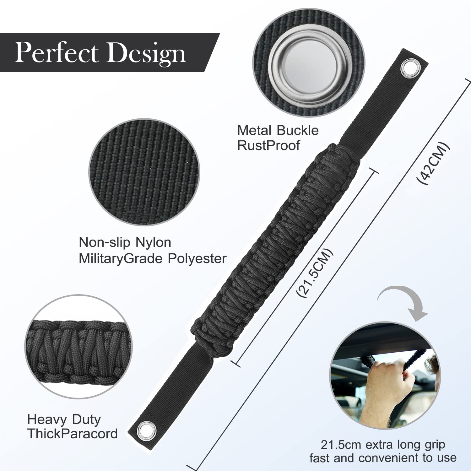 YANWEN grab handles four-pack contents displayed for quick, durable upgrade.