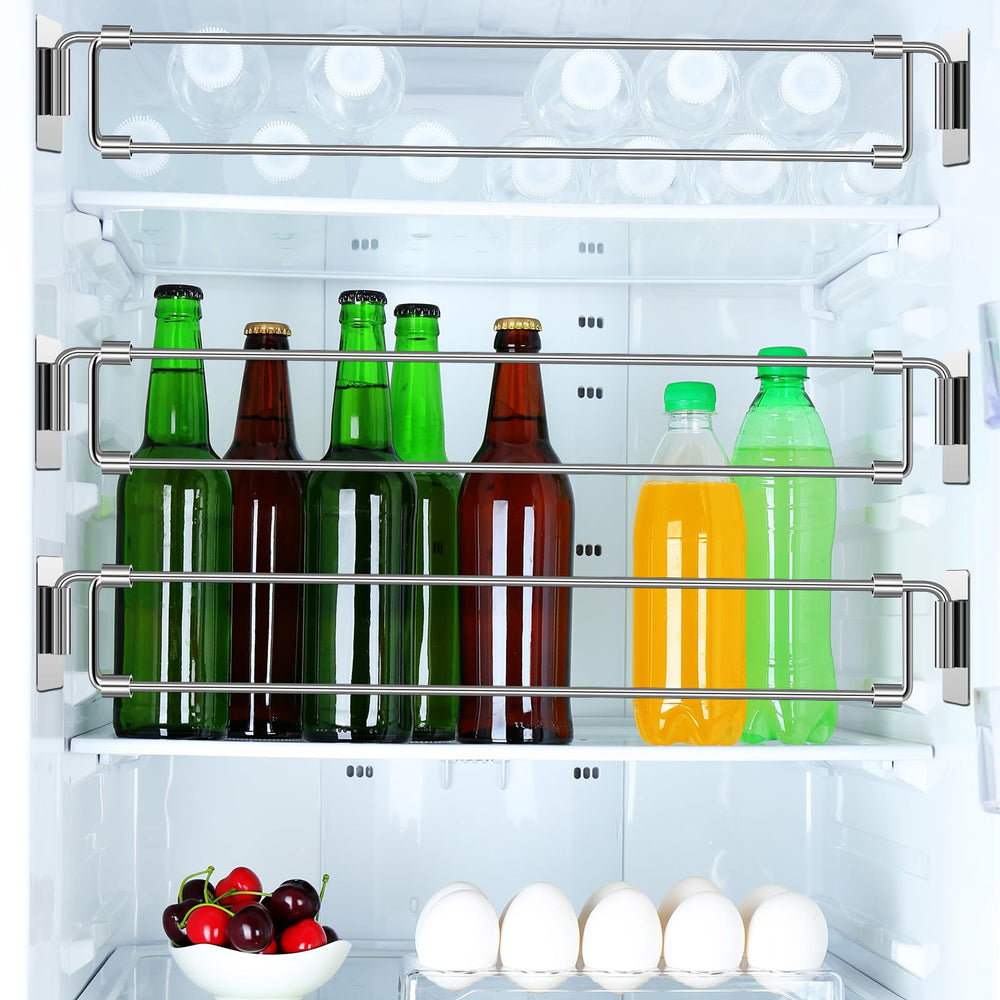 Yaocom compact RV storage organization with extendable bars