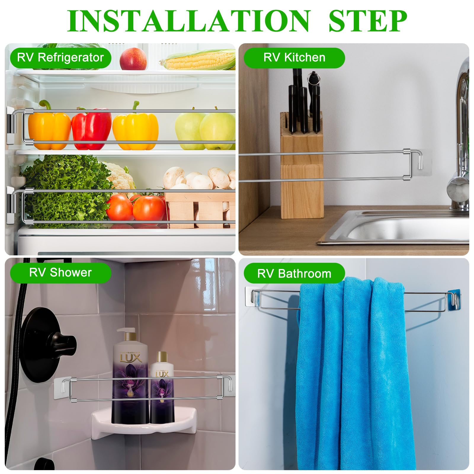 Yaocom reliable RV fridge accessory helps prevent spills
