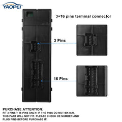 YAOPEI ABS durable finish close-up highlighting rust resistance.