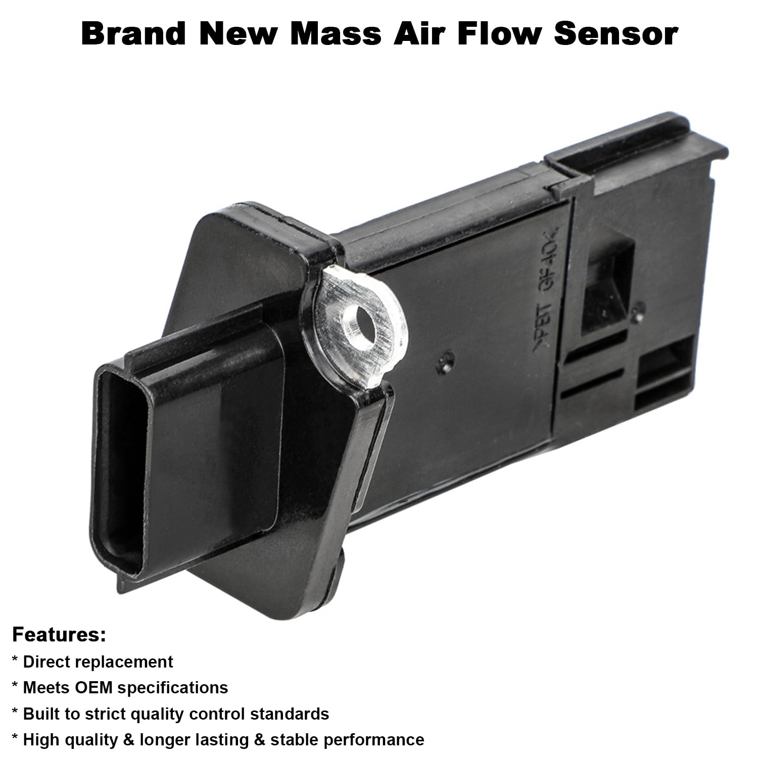 YAOPEI Infiniti G37 MAF sensor emphasizes reliable airflow measurement and easy installation.