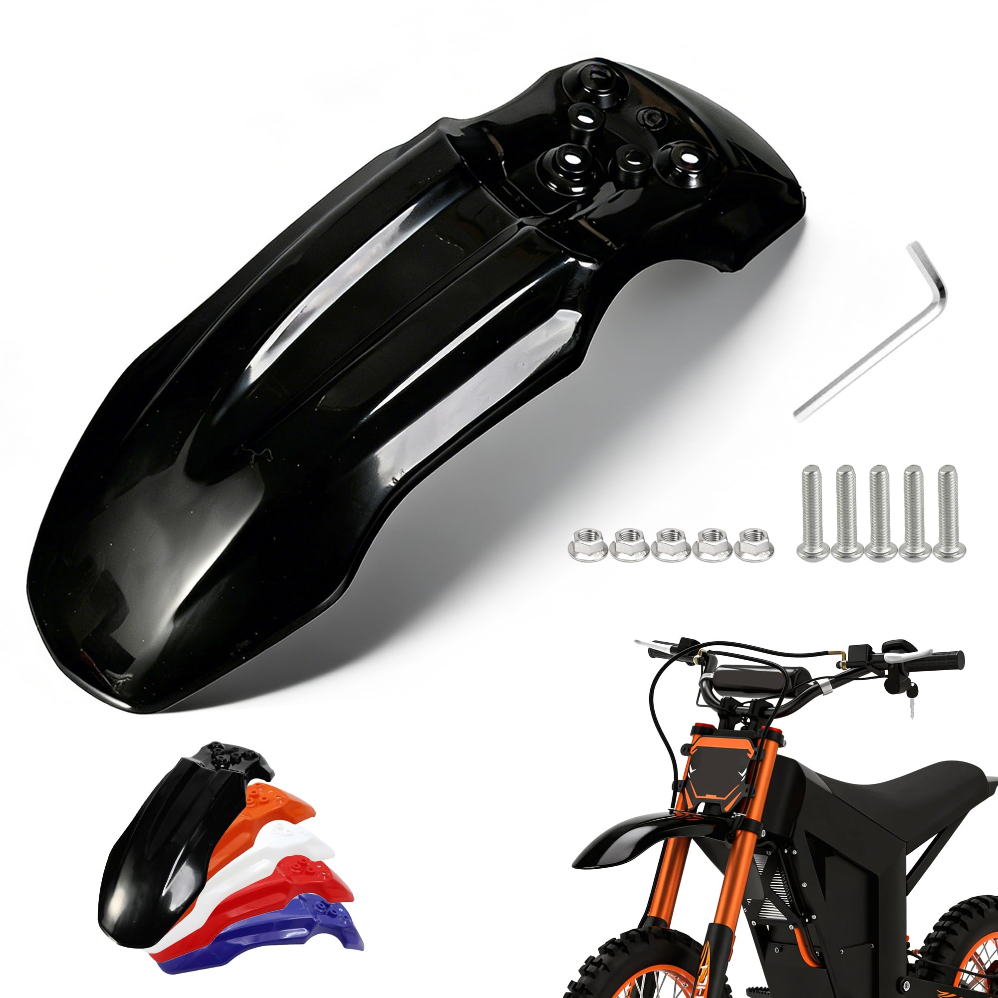 YAORISE front fender on Tuttio Soleil01 mounted for cleaner rides and debris protection.