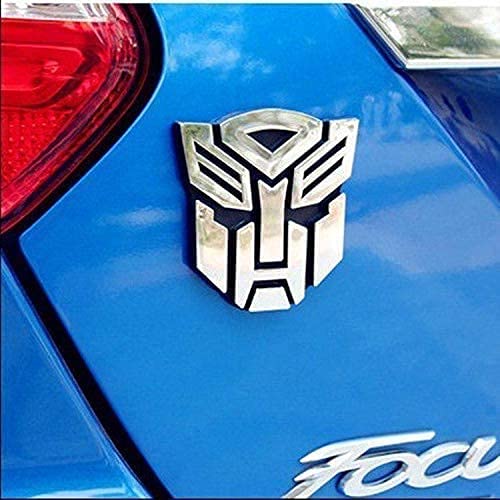 YARAKETA Transformer Autobot emblem chrome badge set, two pieces