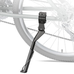 YarYebe bike kickstand assembly demonstrates easy installation with included tools.