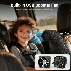YATAOQINGJIE 360-degree vent lets you aim airflow precisely.