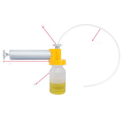 Yateks Oil Analysis Sampler port focused on clean sampling.