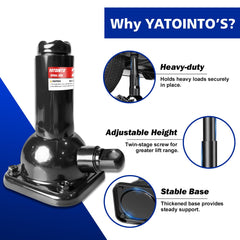 YATOINTO base-slot compatibility shows 5.5-inch fit for OEM holders