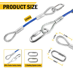 YATOINTO heat-shrink protected cables for weather-resistant durability
