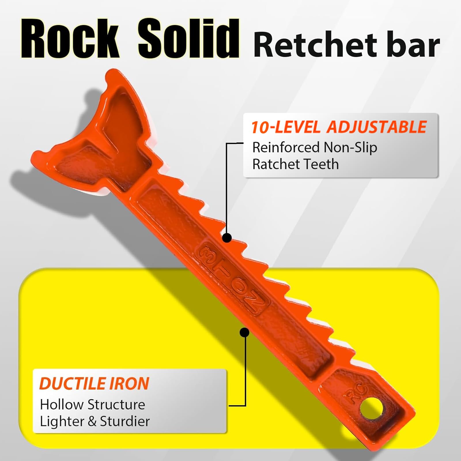 YATOINTO rubber pads protect the chassis and prevent scratches during use.