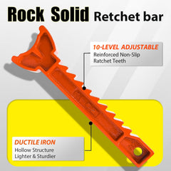 YATOINTO rubber pads protect the chassis and prevent scratches during use.