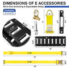 Included self-drilling screws enable fast, secure trailer mounting.