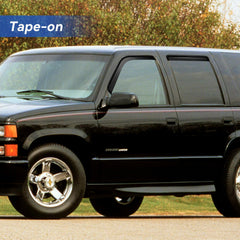YQAUTEC rain guards made of anti-shatter material with UV resistance.