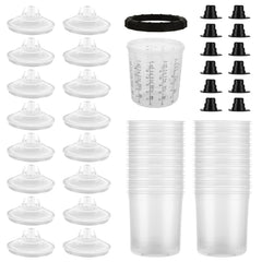 YAYODS 25-pack cup liners for 22-ounce spray cups, simplify refills and cleanup.