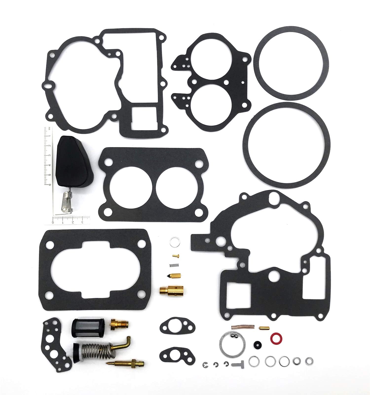 YBATUWU complete carburetor kit for Mercruiser 2-barrel enabling smoother starts.