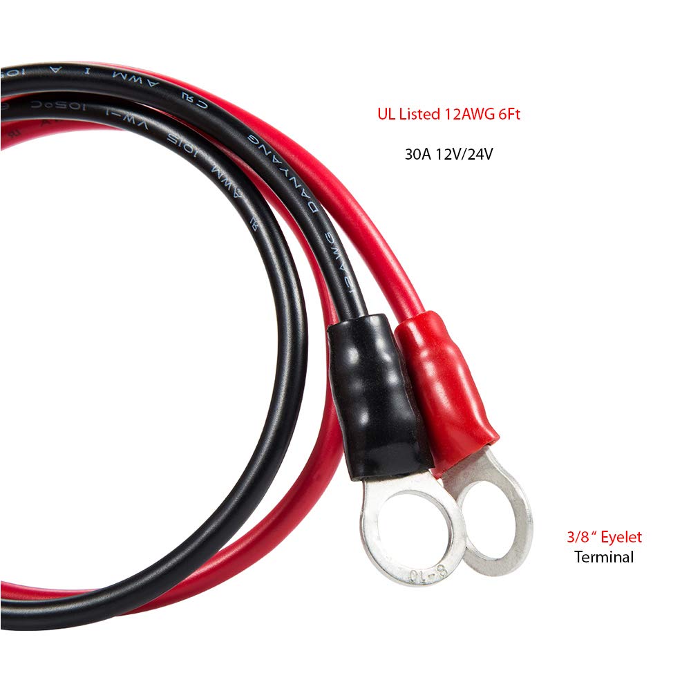 YCIND heavy-duty 30A battery boost cable ready for quick vehicle starts.