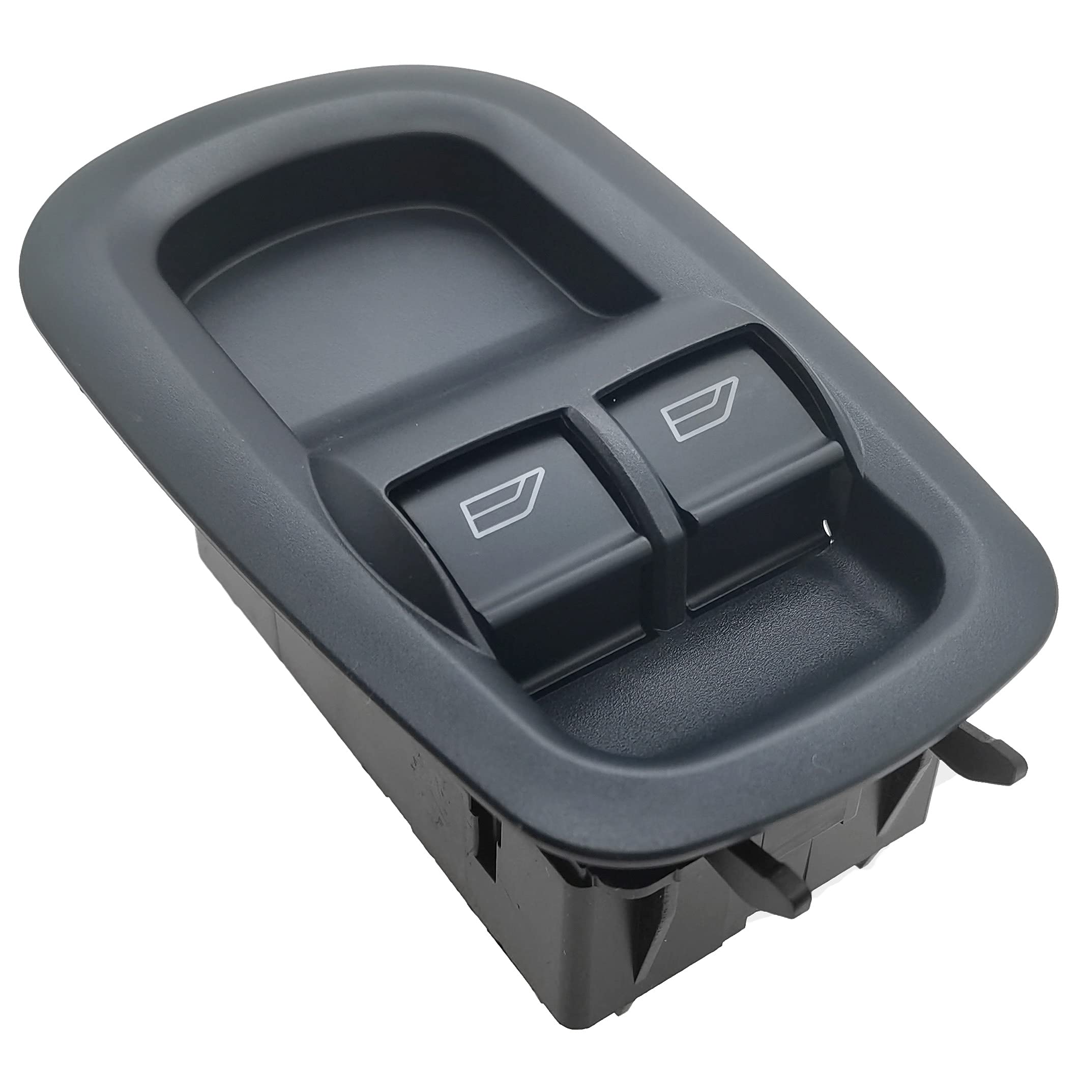 YCT door window switch for Ford Transit MK8 Custom, front view showing replacement-ready design.
