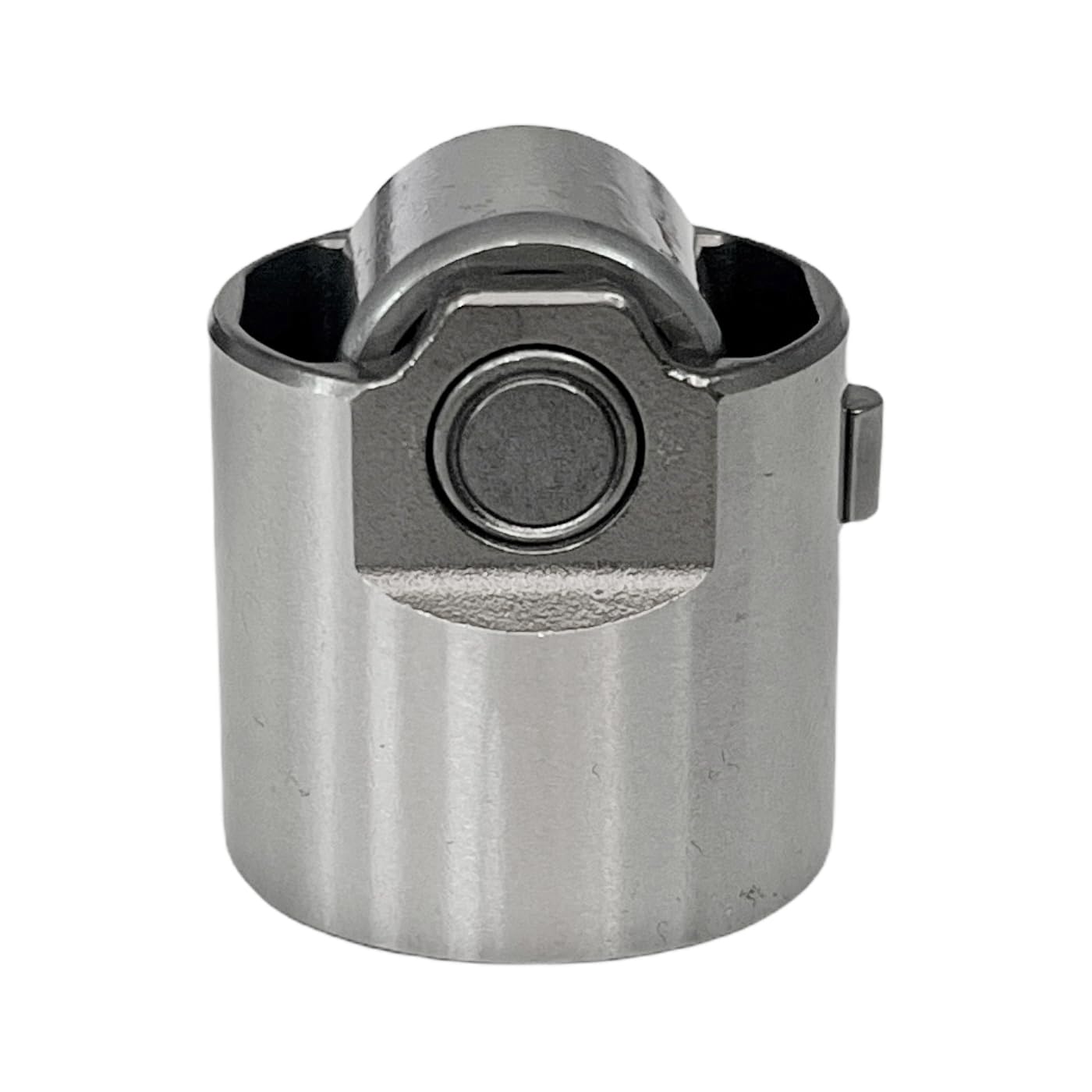 YCUPONE cam follower closeup reveals durable material and machining for consistency.