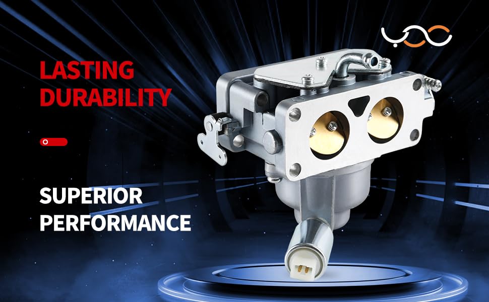 YDO carburetor image illustrating installation-ready assembly for Briggs & Stratton engines.