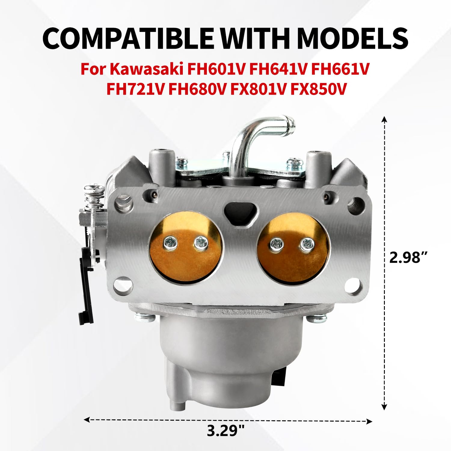YDO carburetor for Kawasaki FH661V fitment ensures steady idle and response.