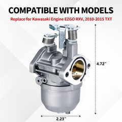 YDO Valor 2010-2014 carburetor view highlights broad model compatibility.
