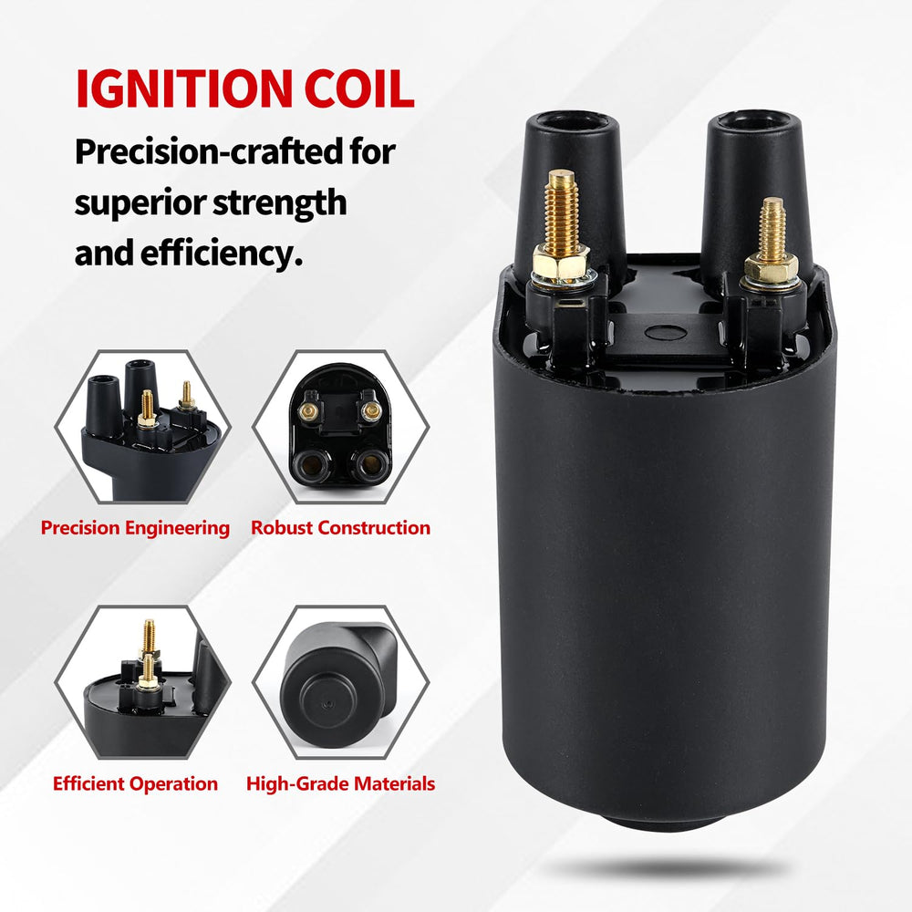 YDO ignition coil with Onan P218G terminal connector ensures secure spark delivery