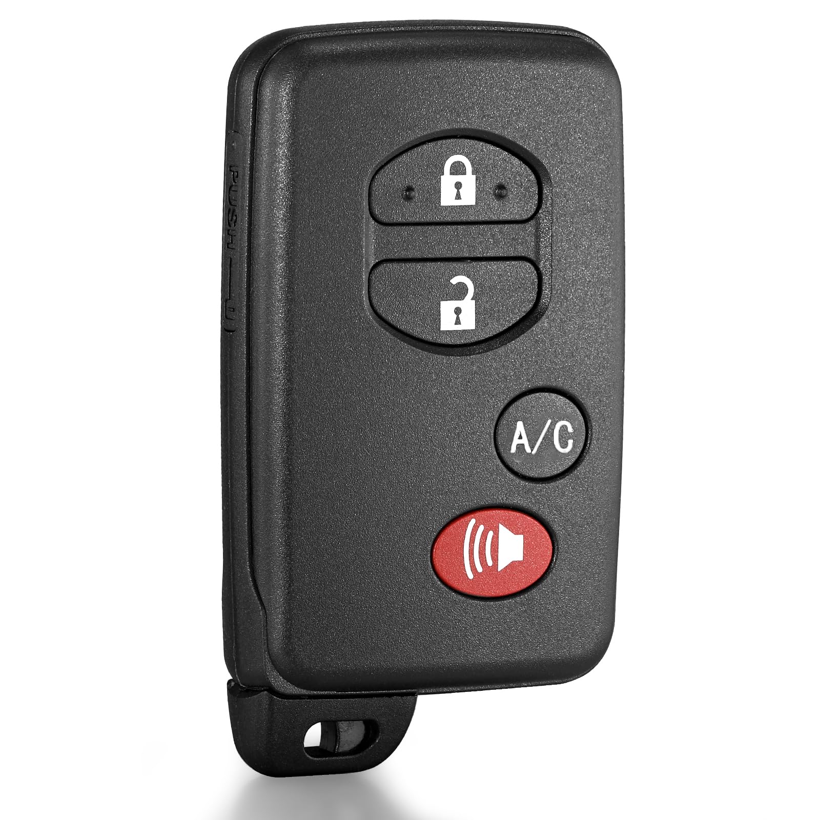 YDTHTLAH key fob Prius front view with pre-installed battery for immediate use