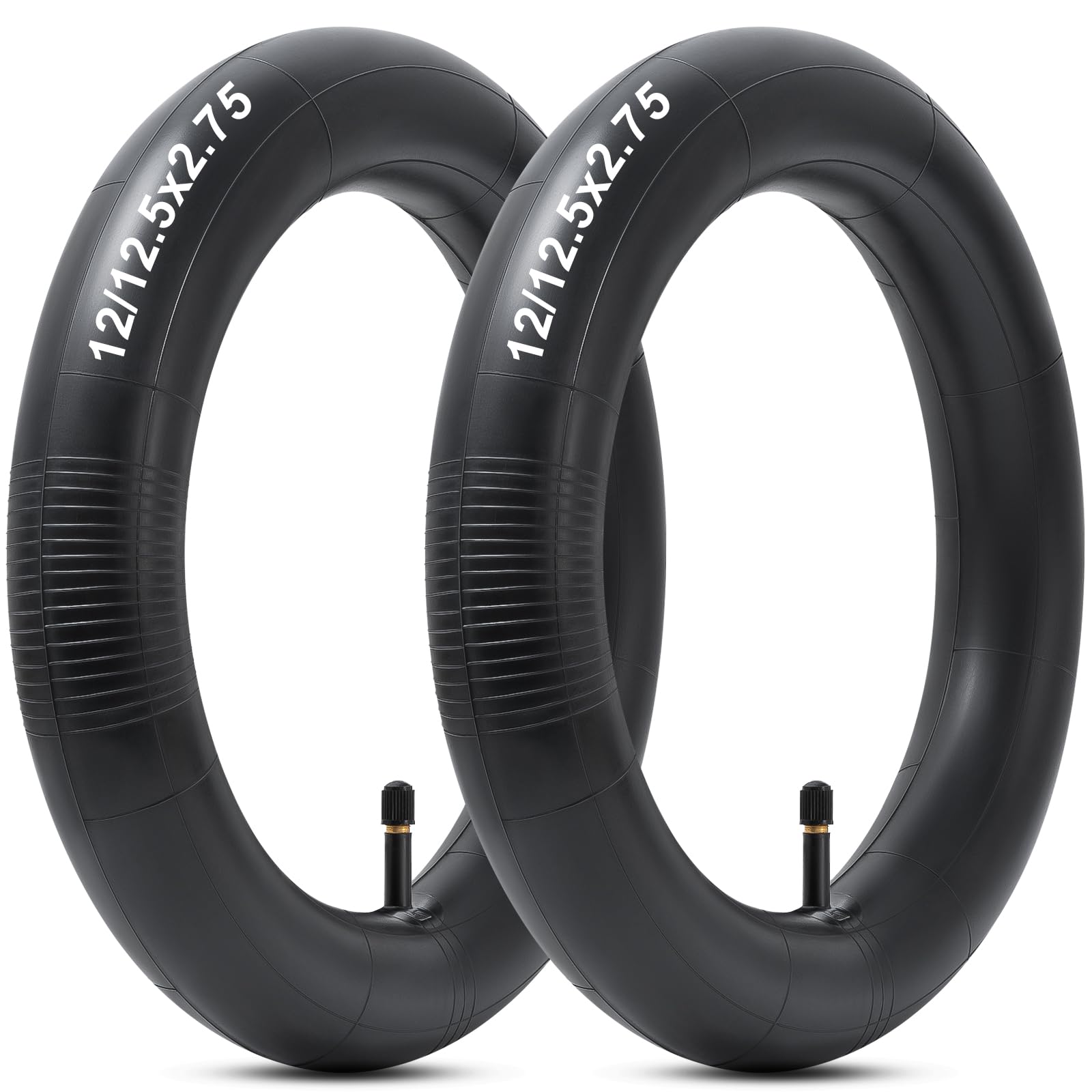 YeYouC heavy-duty inner tube with straight valve for 12.5x2.75 tires, durable ride