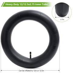 YeYouC heavy-duty inner tube close-up showing thick walls and valve stem