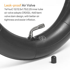 Wide compatibility: YeYouC tube fits most 12-inch tires across scooters and bikes.