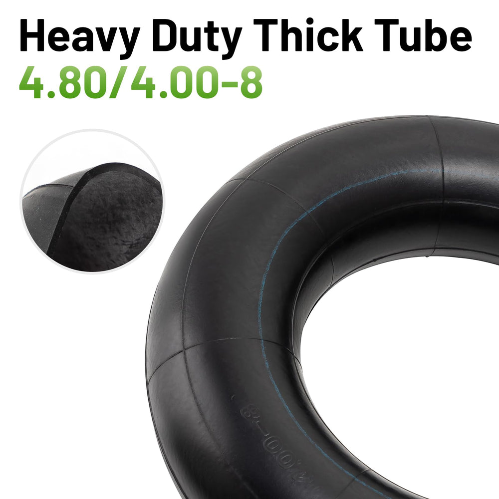 YeYouC 480-400-8 inner tube rubber detail highlights durable material.
