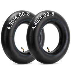 YeYouC heavy-duty 480-400-8 inner tube with TR87 valve, ideal for wheelbarrow tires.