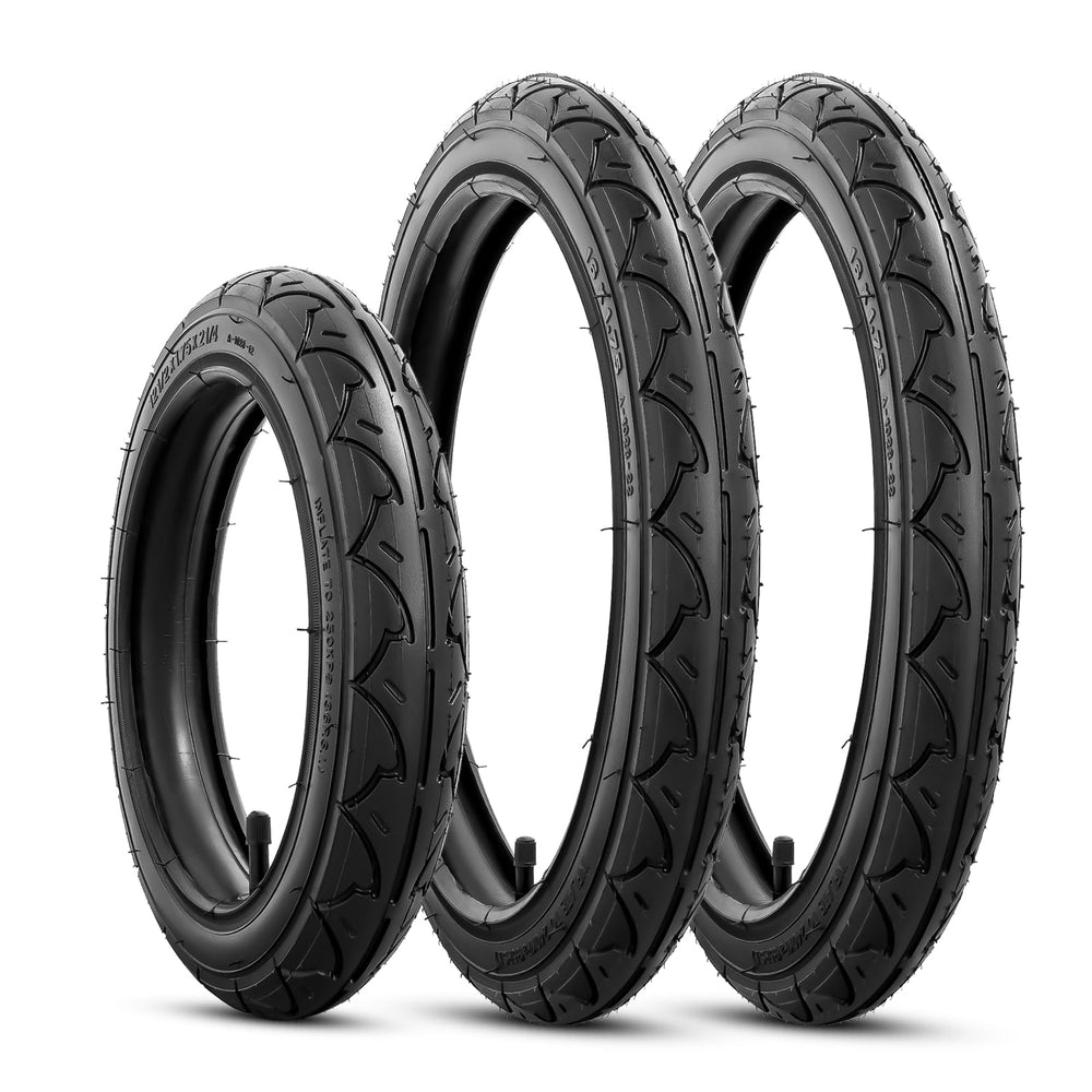 YeYouC rear 16x1.75 tire folded for compact storage