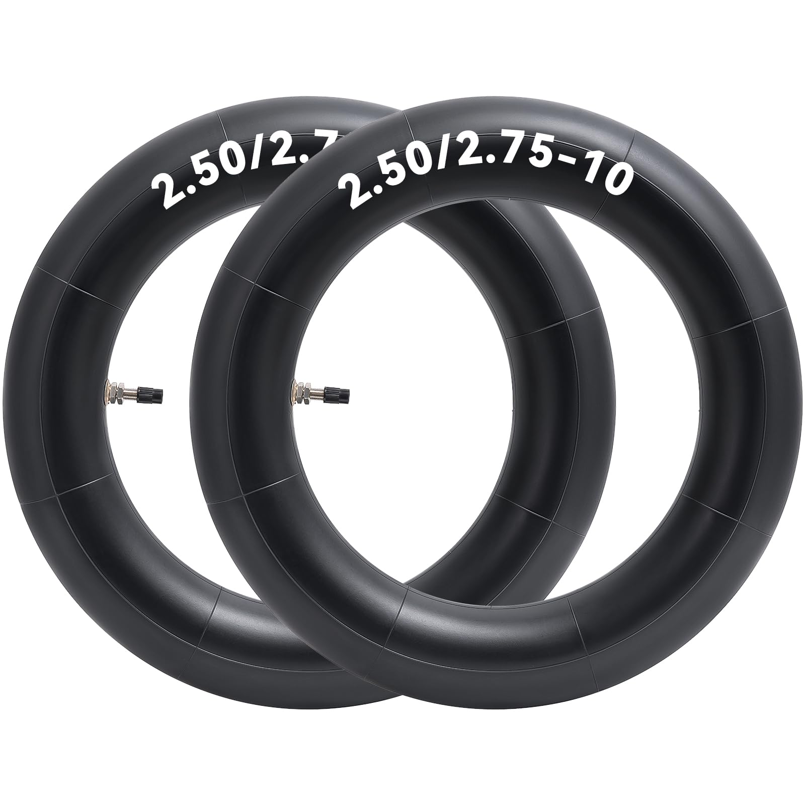 YeYouC thickened inner tube set for 2.50-10 and 2.75-10 tires, ready for on- and off-road use