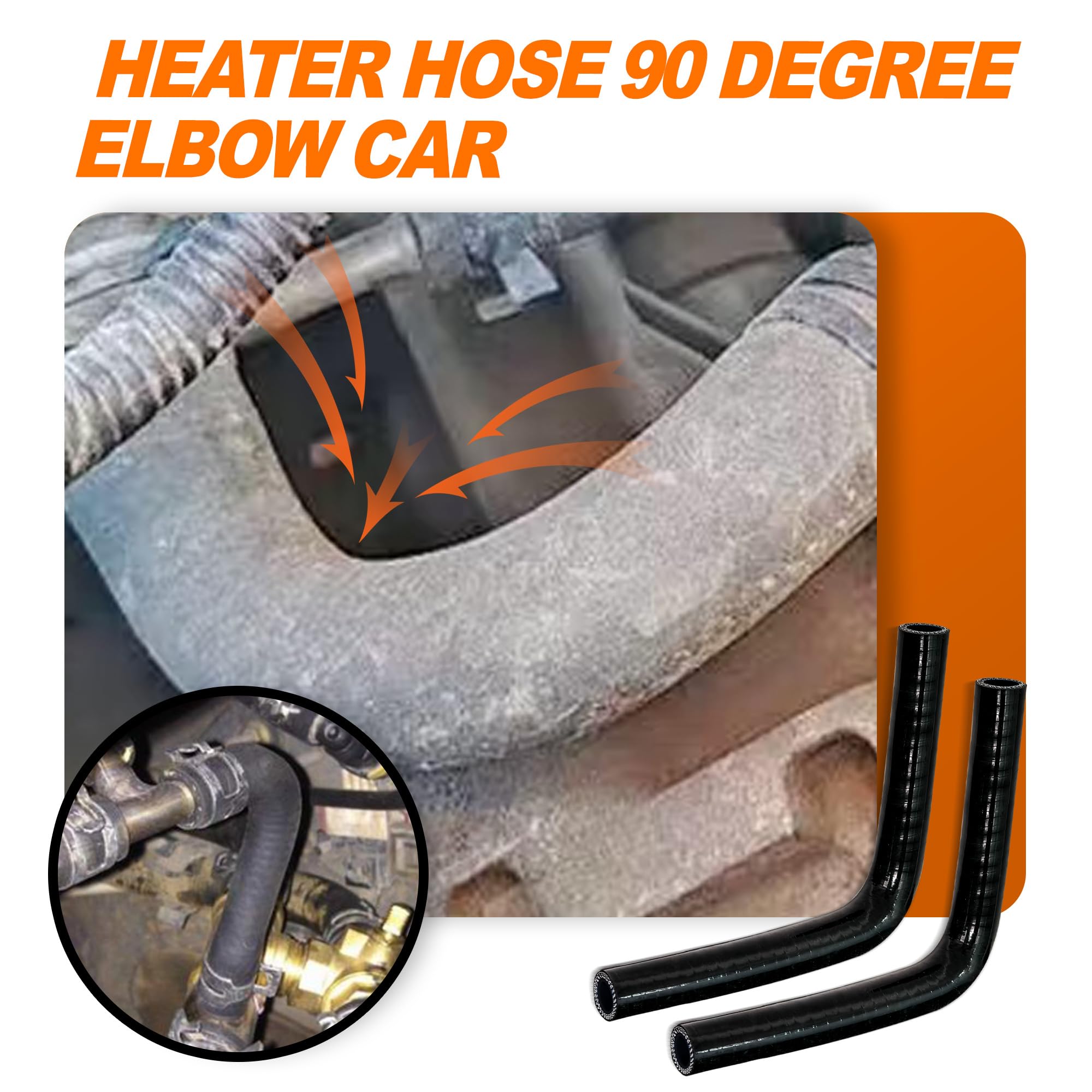 Yecatre vibration-resistant silicone material absorbing engine shocks