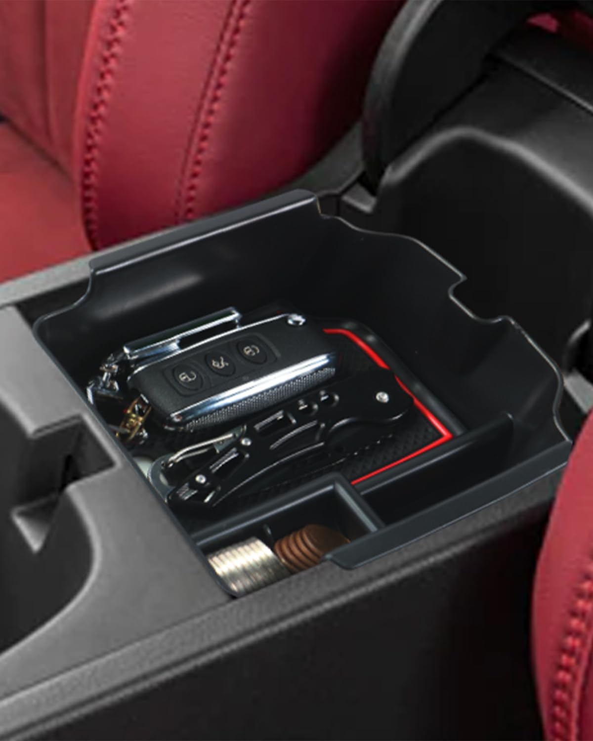 YEE PIN Integra Tray fits perfectly in Acura Integra center console for tidy storage.