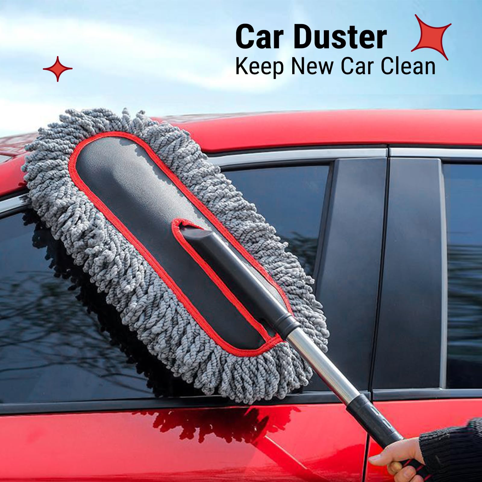 YeewayVeh duster large surface area covers more area quickly.
