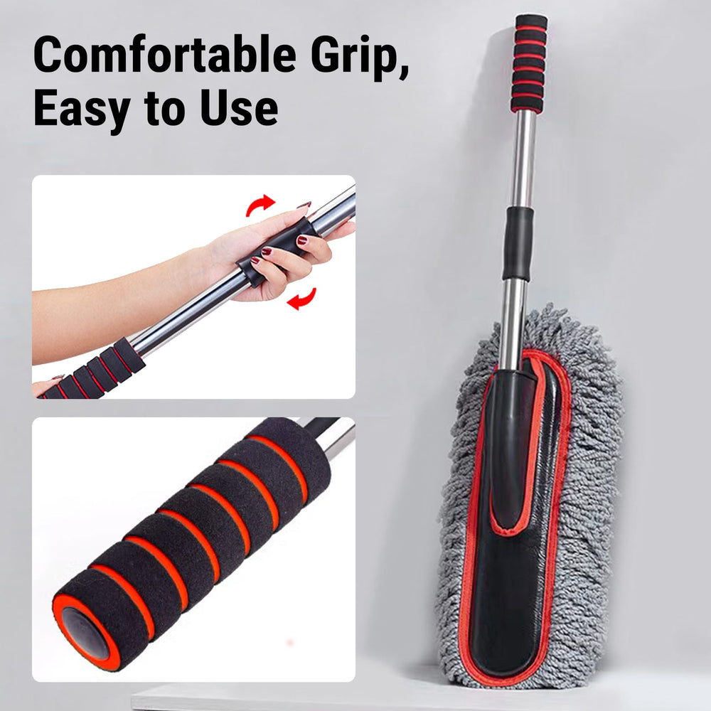 YeewayVeh pollen-season duster removes pollen and dust efficiently.