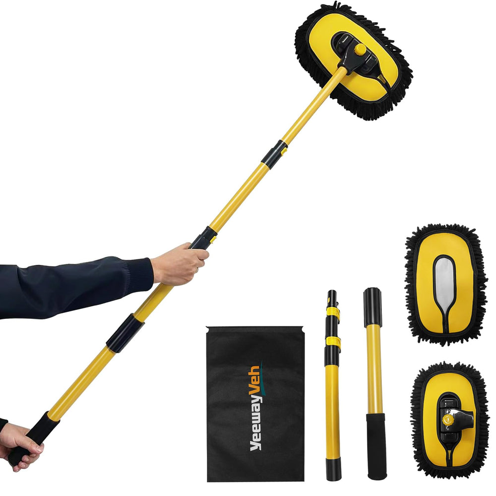 YeewayVeh extendable car wash brush with 55-inch reach for tall vehicles.