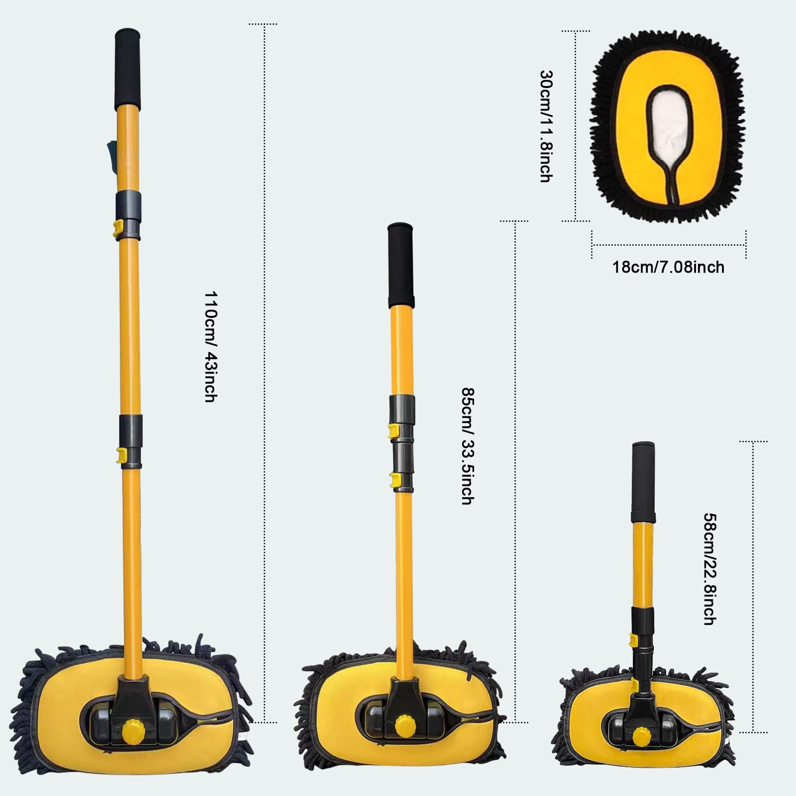 YeewayVeh exterior cleaning kit suited for RVs, trucks, campers and more.
