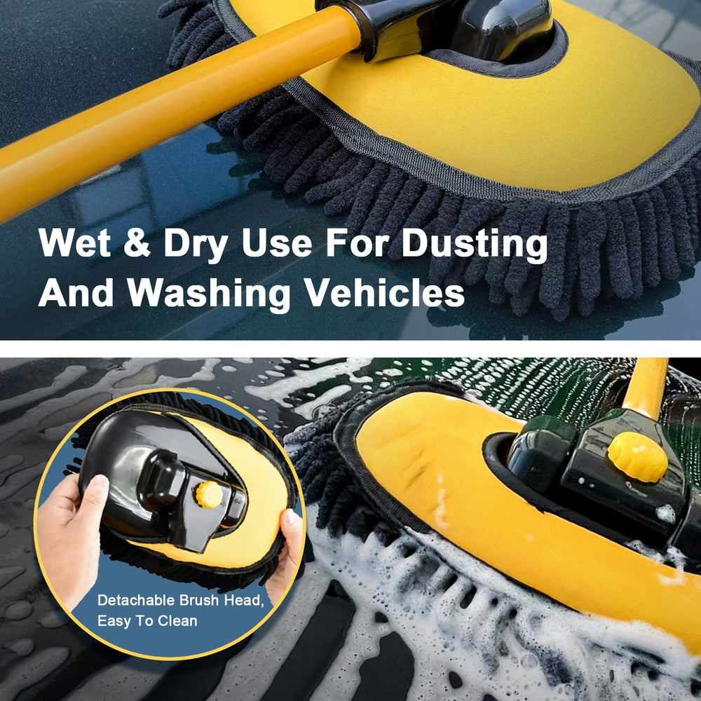 YeewayVeh scratch-free cleaning system protects paint during exterior washes.