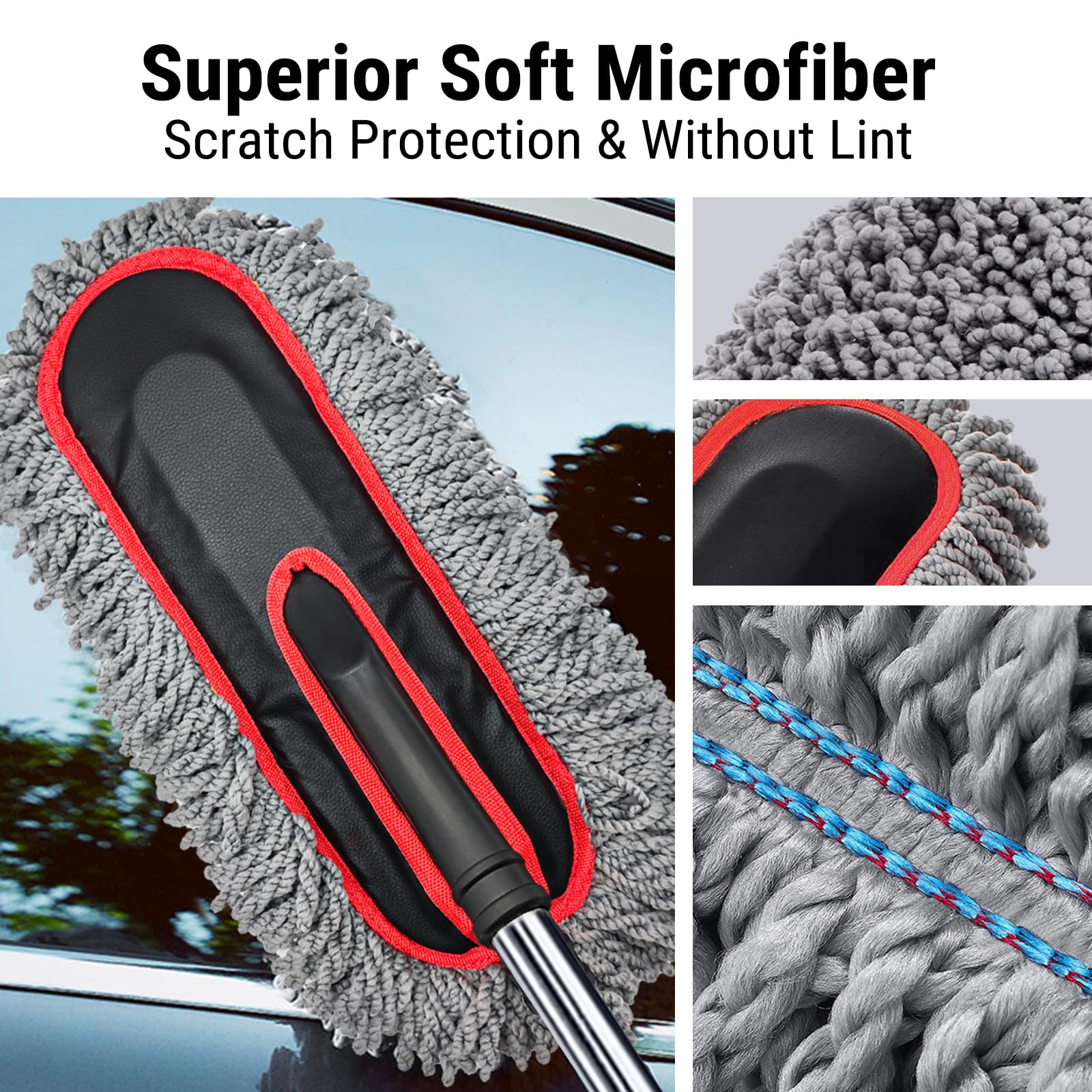 YeewayVeh washable reusable duster for easy maintenance.