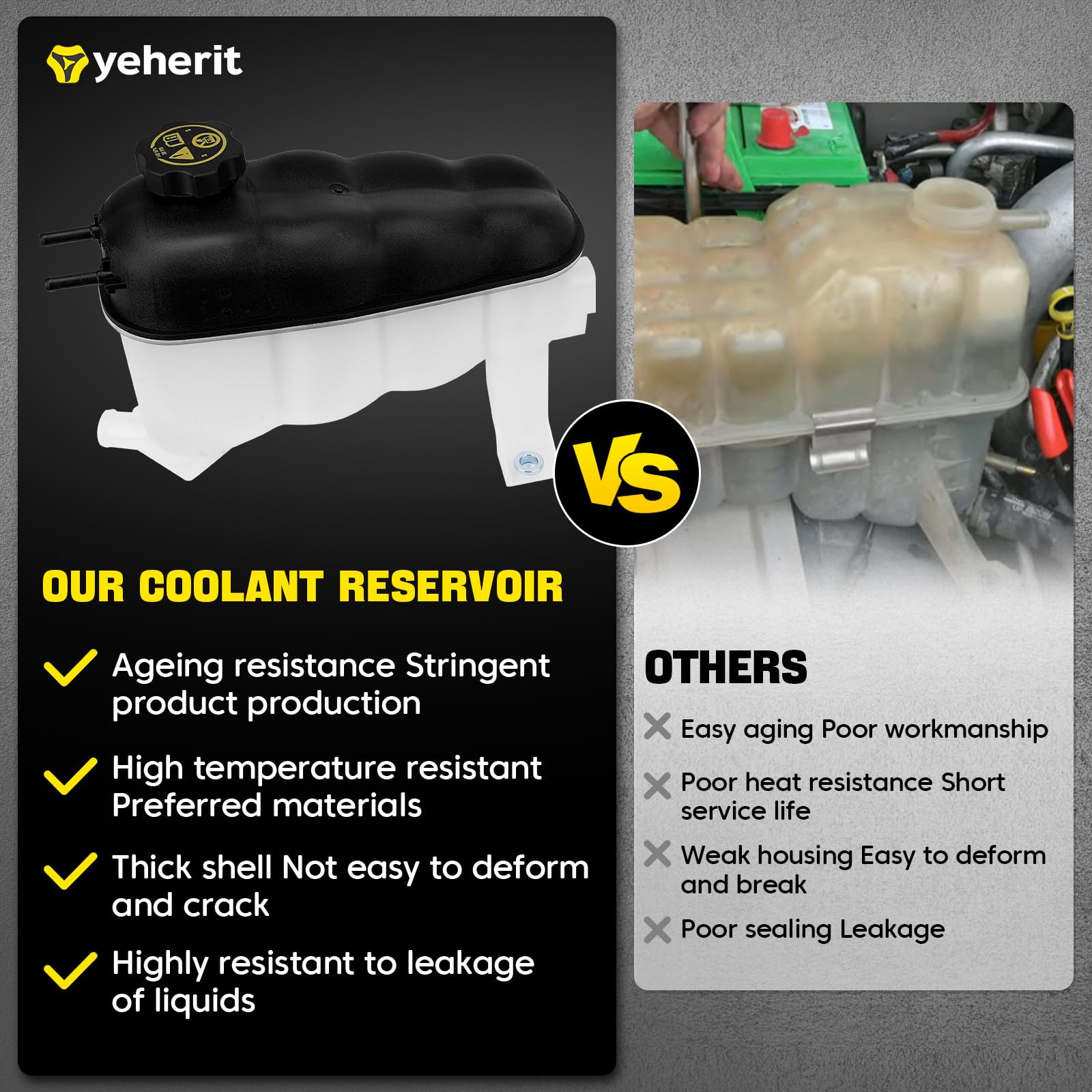YEHERIT assembly-ready image demonstrating straightforward reservoir replacement.