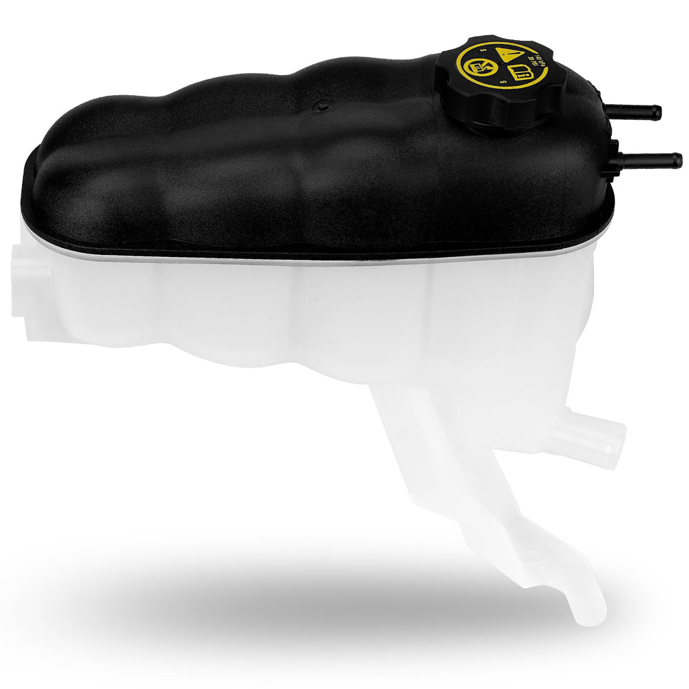 YEHERIT 603-973 coolant reservoir cap close-up showing heat-resistant PA plastic.