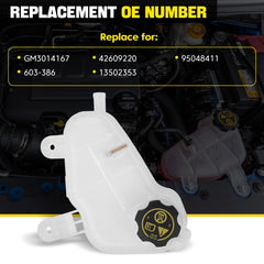YEHERIT Chevy Sonic 2012 2020 fitment reservoir demonstrates compatibility