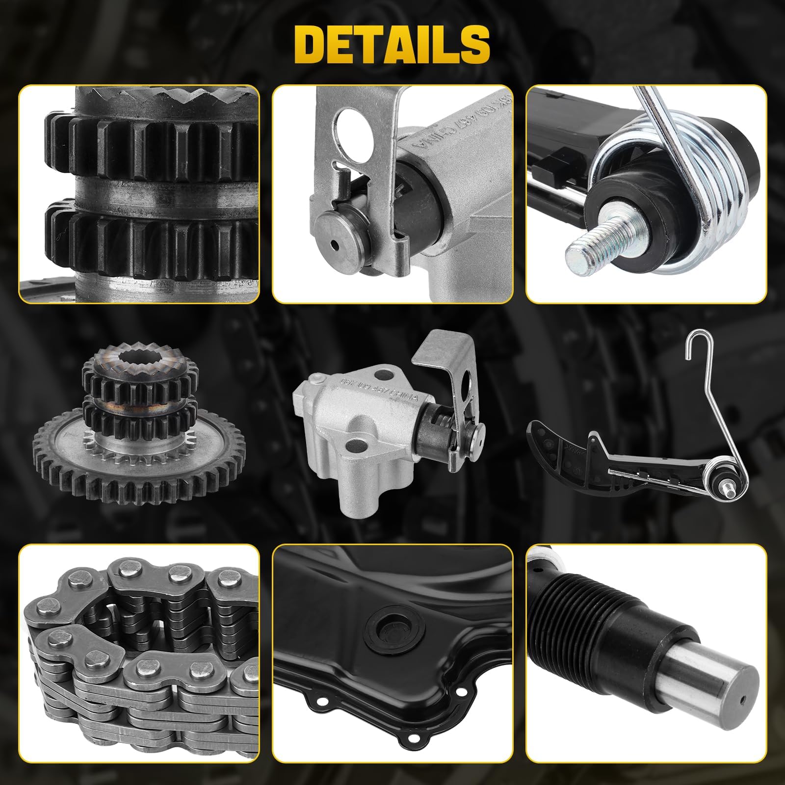 YEHERIT EA888 mounting screws kit provides secure installation hardware.