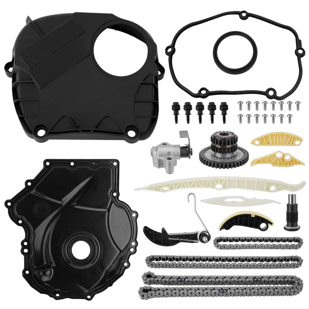 YEHERIT EA888 timing kit cover showing a durable upper cover for engine timing reliability.