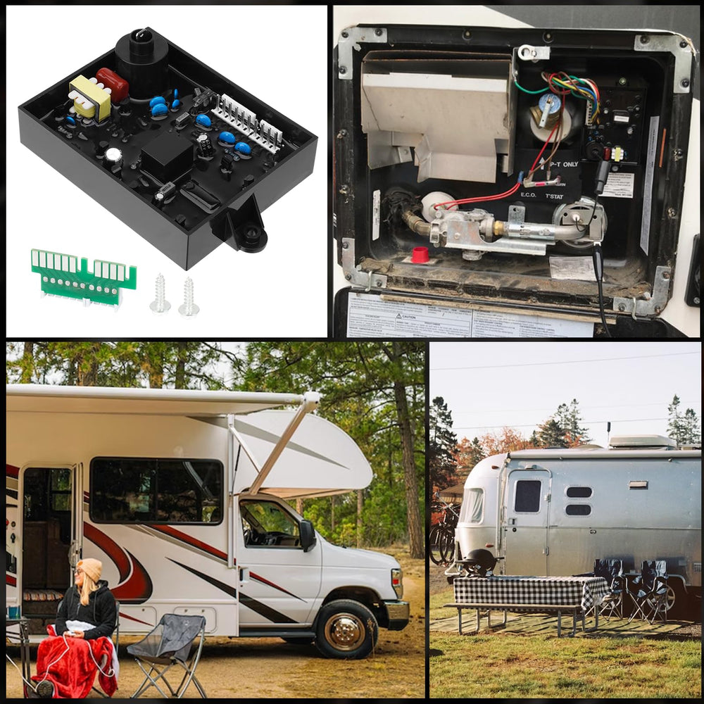 YEHERIT 12VDC ignition module supports gas and electric systems.