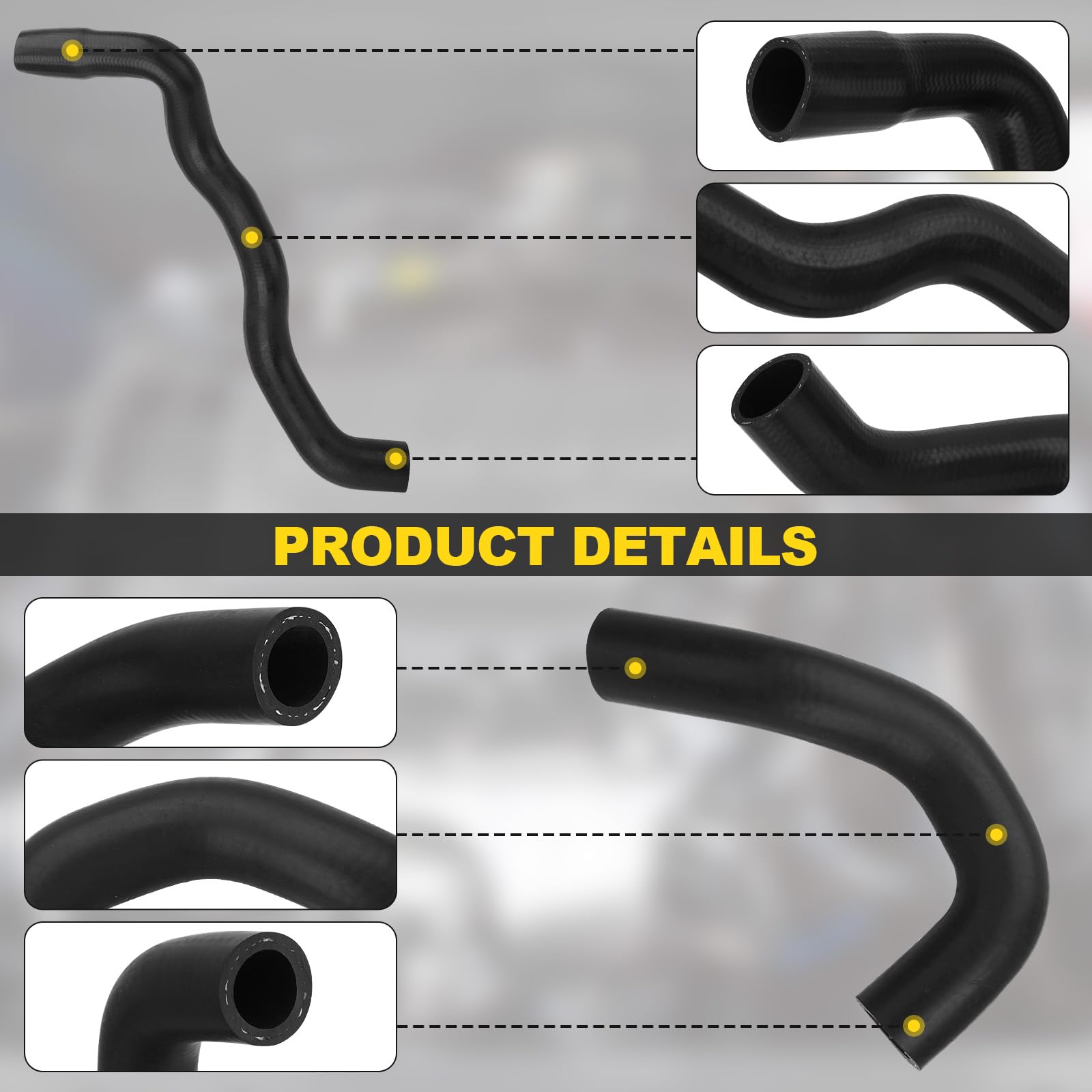 YEHERIT engine oil cooler coolant inlet hose displayed for Cruze cooling